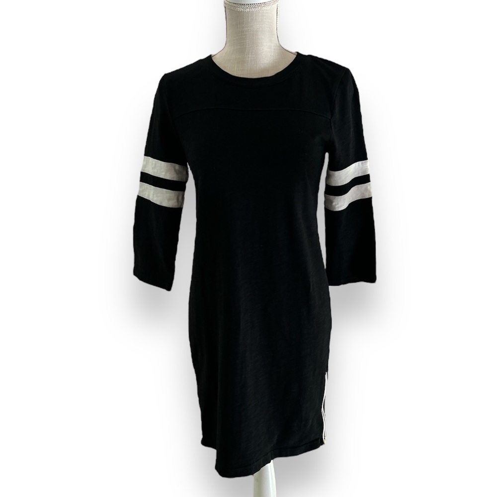 J. Crew Size XS Black and White Dress